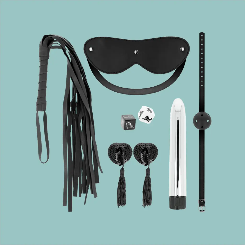 Kit Bondage OHMAMA para casais cor preta