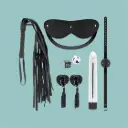 Kit Bondage OHMAMA para casais cor preta