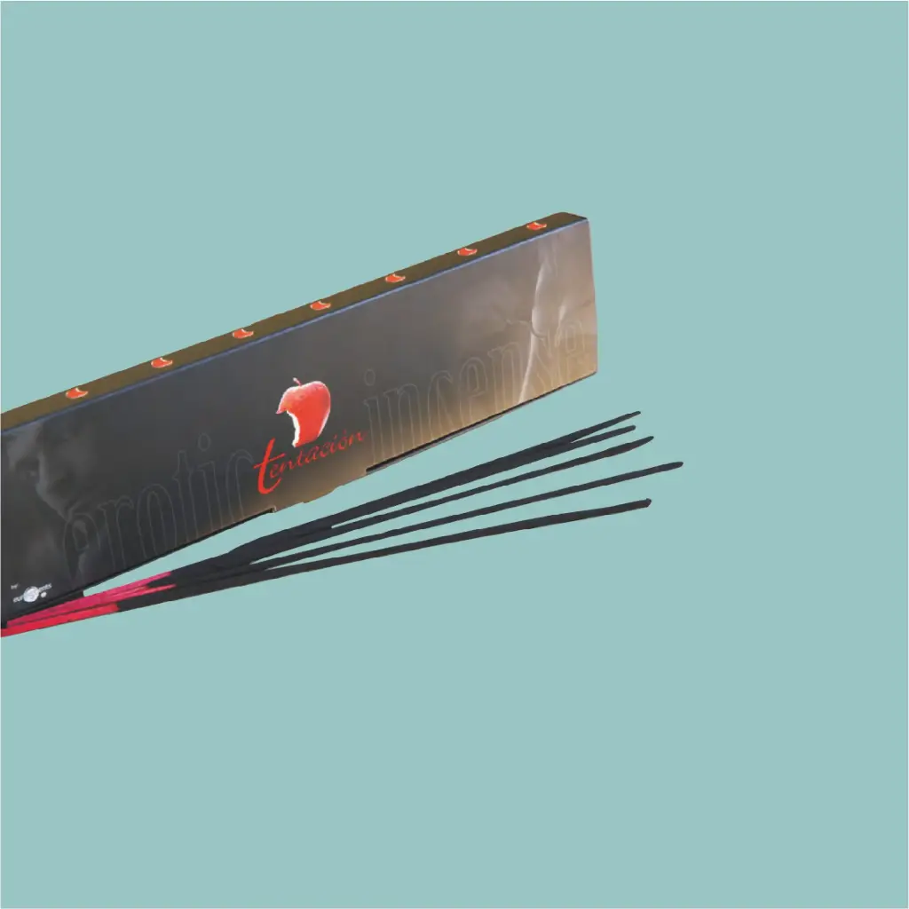 Incenso com feromonas TENTACION manga exótica