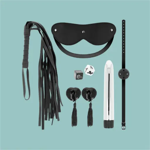 [CMP1008] Kit Bondage OHMAMA para casais cor preta