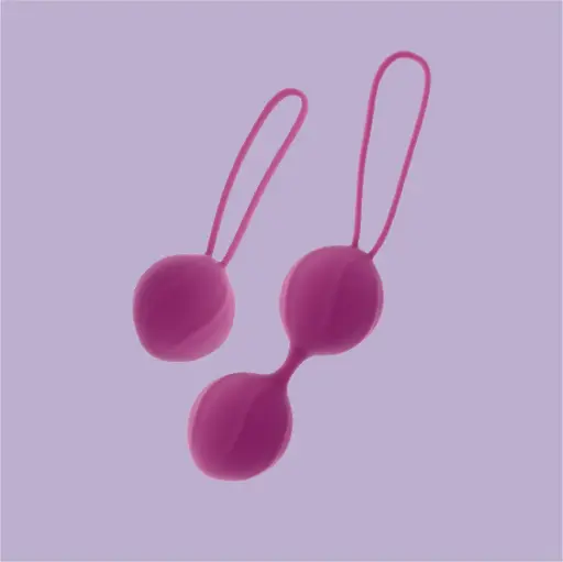 [CMP1011] Kit Bolas Kegel COVERME lilás