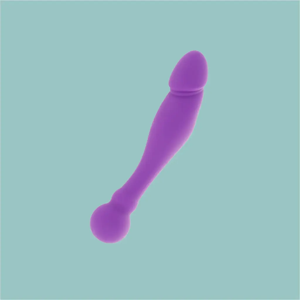 [CMP1032] Dildo Dual Rick INTENSE lilás