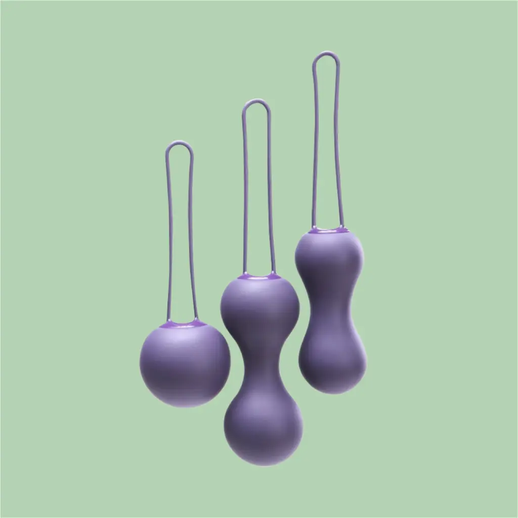 [CMP1036] Kit Bolas Kegel Ami JE JOUE roxo
