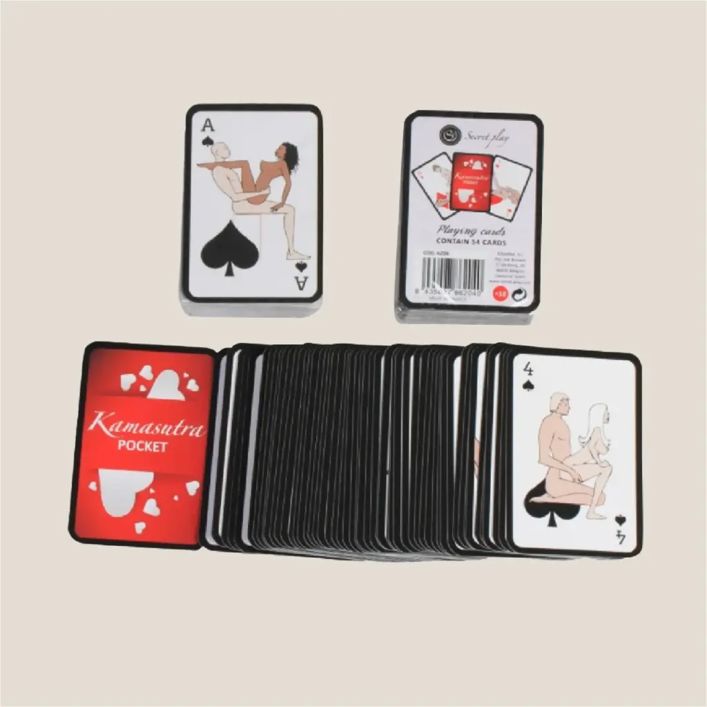 [CMP1054] Jogo Cartas Kamasutra mini SECRETPLAY