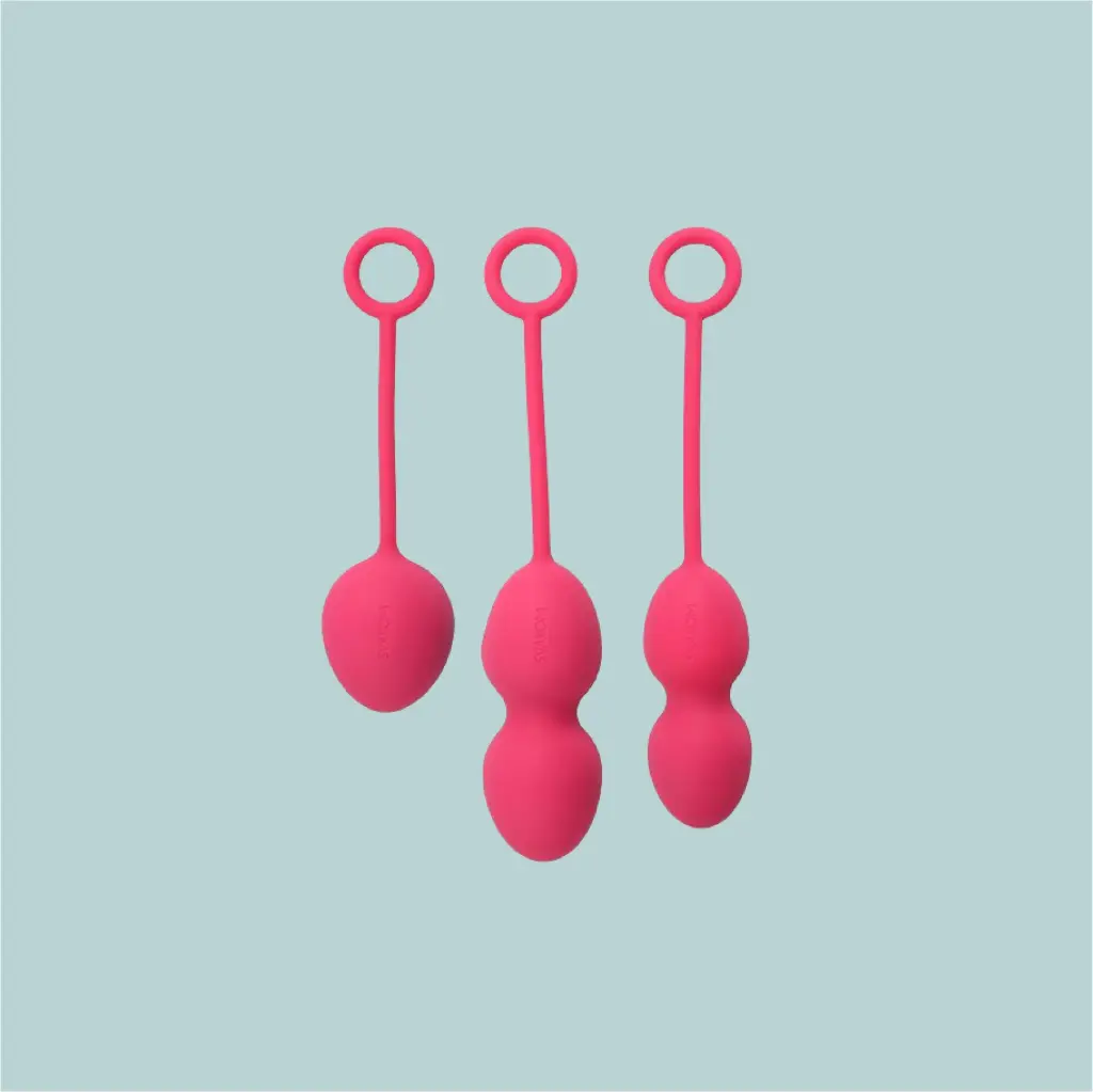[CMP1068] Kit Bolas Kegel SVAKOM rosa intenso