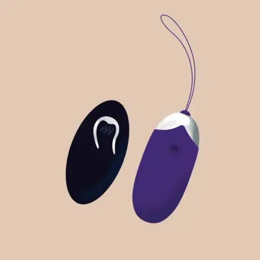 [CMP1104] INTENSE - FLIPPY II Ovo com controlo remoto roxo