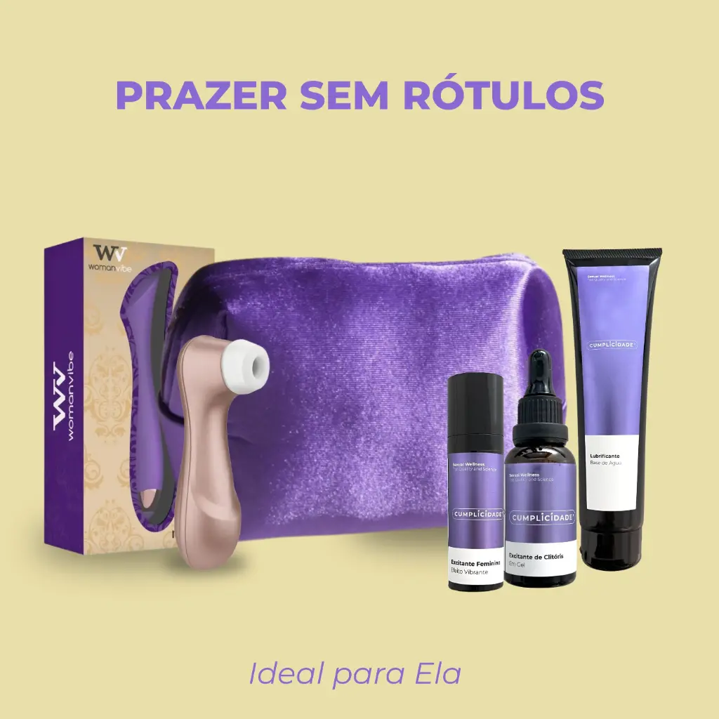 [CMP1106] Necessaire Prazer sem Rótulos - Ideal para Ela