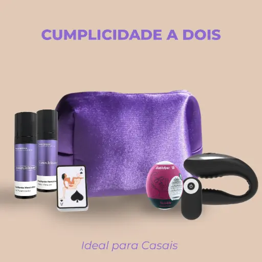 [CMP1109] Necessaire Cumplicidade a Dois - Ideal para Casais